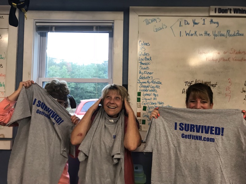 Denise adds a bit of crazy to the saying "hear no evil, see no evil, speak no evil" 